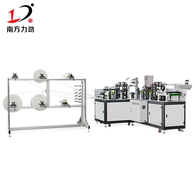 折疊口罩機(jī)本體機(jī)帶鼻梁條3M口罩機(jī)